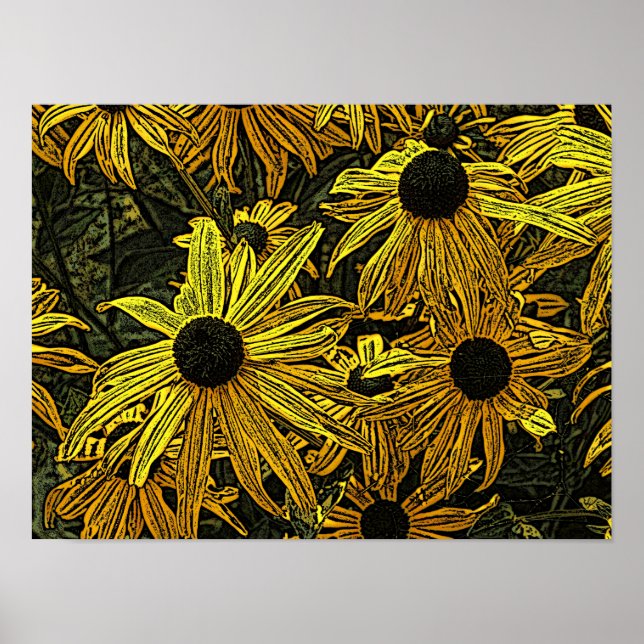 RUDBECKIAS POSTER (Framsidan)