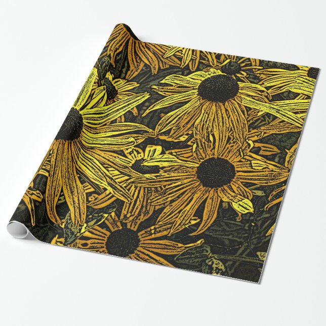 RUDBECKIAS PRESENTPAPPER (Utrullad)