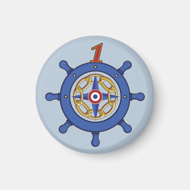 Rudder Logo Magnet (Framsidan)