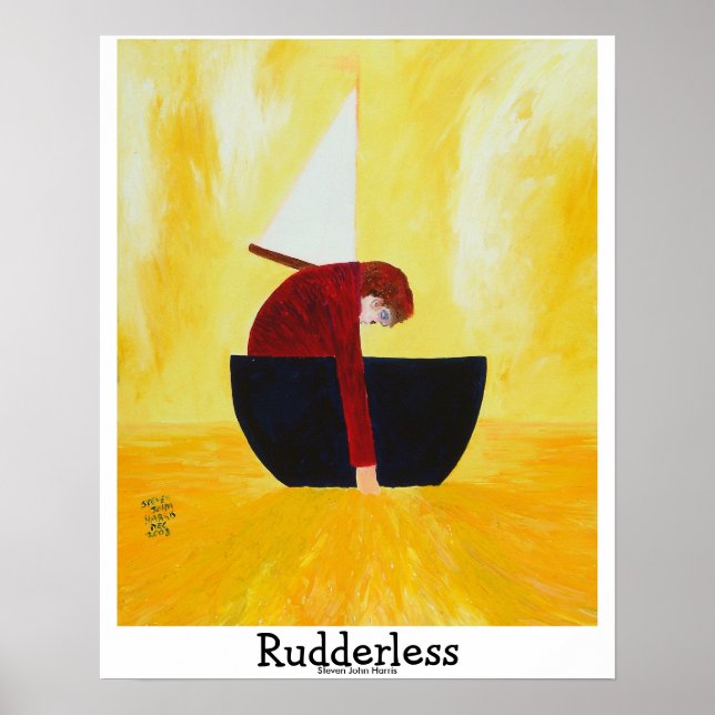 Rudderlös Poster (Framsidan)