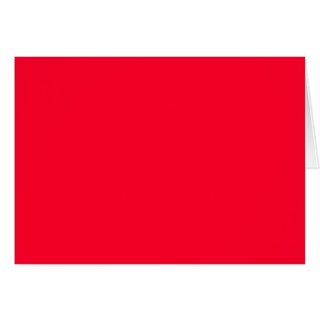 Ruddy Red Background Hälsningskort (Framsidan Horizontal)