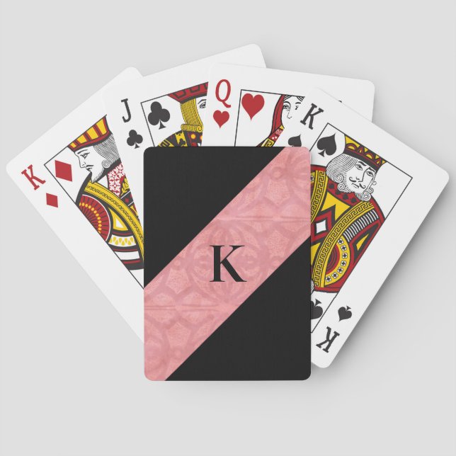 Ruddy Rosa Batik Brev Casinokort (Baksidan)