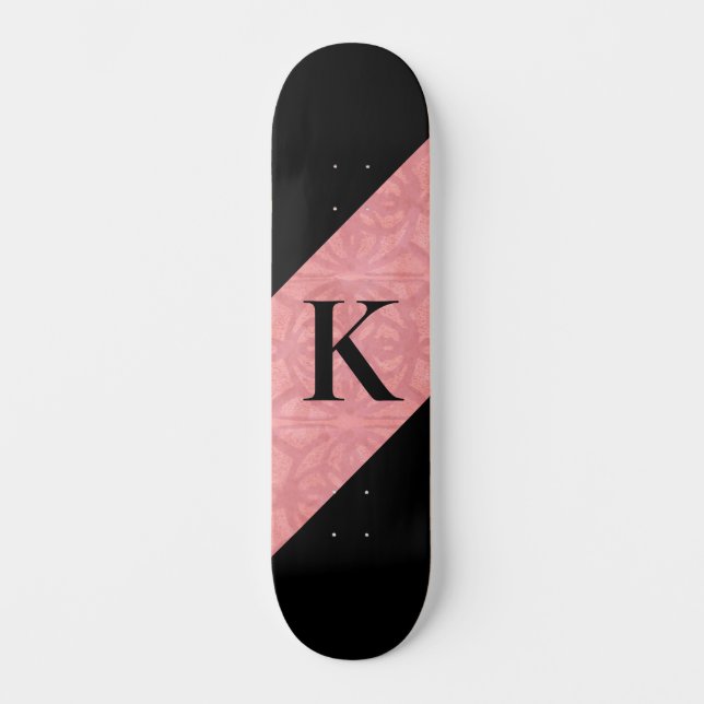 Ruddy Rosa Batik Brev Mini Skateboard Bräda 18,5 Cm (Framsida)