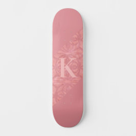 Ruddy Rosa Batik Brev Mini Skateboard Bräda 18,5 Cm
