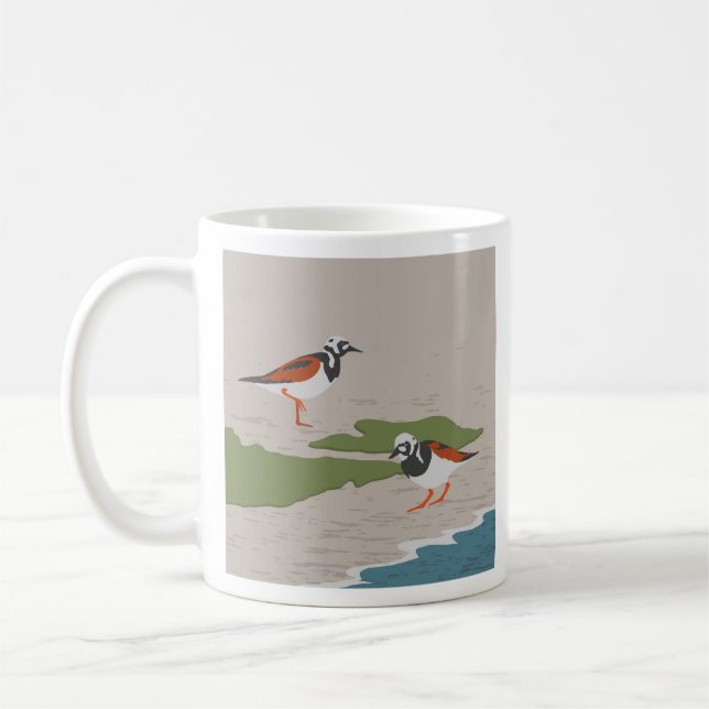 Ruddy Turnstone mugg (Vänster)
