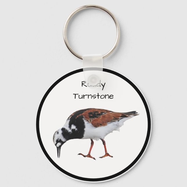 Ruddy Turnstone Nyckelring (Framsida)
