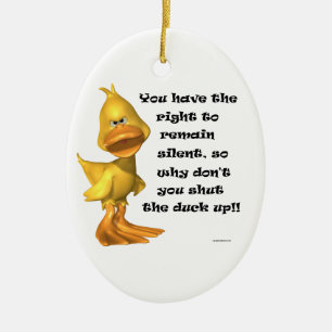 Rude Anka Oval Ornament