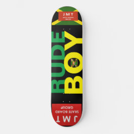 RUDE BOY. JMT 8 1/4-tums Skateboard-däck Mini Skateboard Bräda 18,5 Cm
