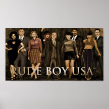 Rude Boy USA vol. 1 - Hela Cast Poster 36" x 24"