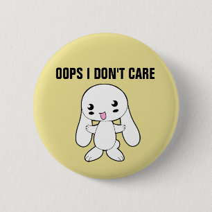 RUDE BUNNY, OOPS I ÄR INTE BRA. KNAPP