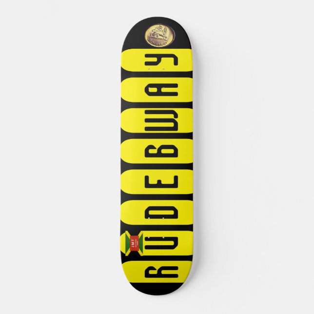 RUDE BWAY Skateboard (Framsida)
