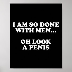 Rude for Women Ual Humor Funny Kinky Dirty Joke Poster