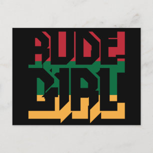 Rude Girl Vykort