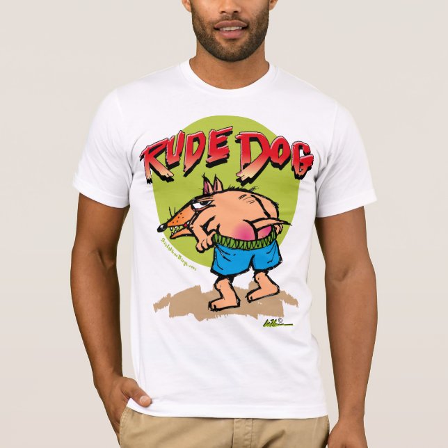 Rude Hund T-Shirt (Framsida)