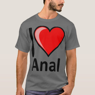 Rude I Kärlek Anal Merchandise Secret Santa Valent T Shirt