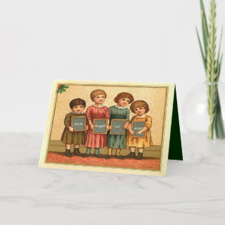 Rude Jultomten Helgkort