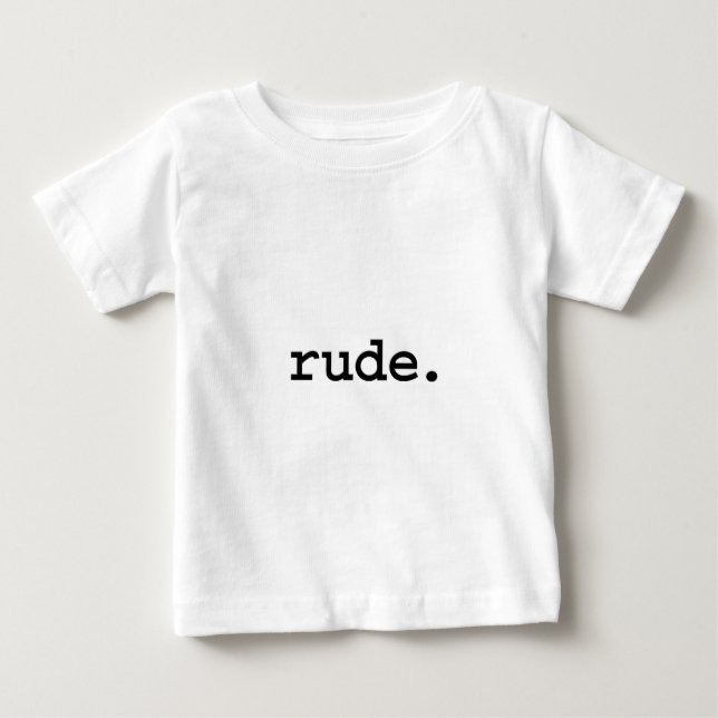 rude. t-shirt (Framsida)