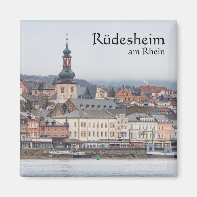 Rüdesheim am Rhein - Tyskland Magnet (Framsidan)