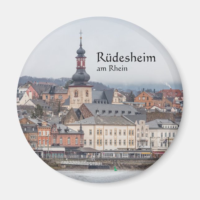 Rüdesheim am Rhein - Tyskland Magnet (Framsidan)
