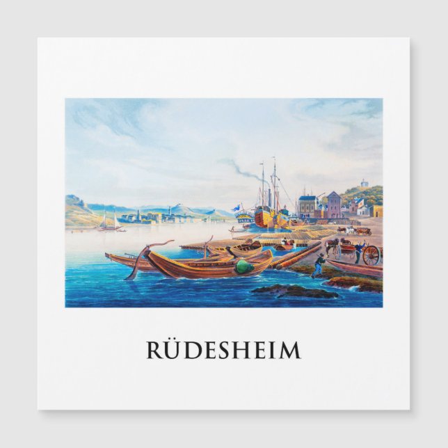 Rüdesheim, Tyskland 01B (Framsida)