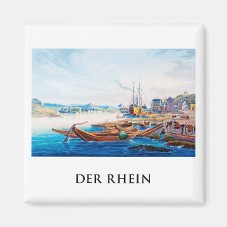 Rüdesheim, Tyskland 01C Magnet