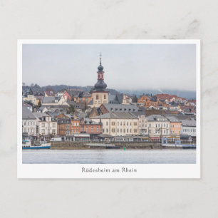 Rüdesheim Tyskland Vykort