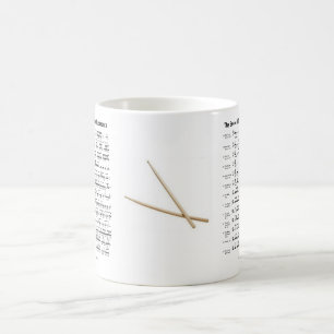 rudimenta-pinnar kaffemugg