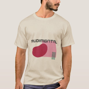 Rudimentell grafik T-shirt