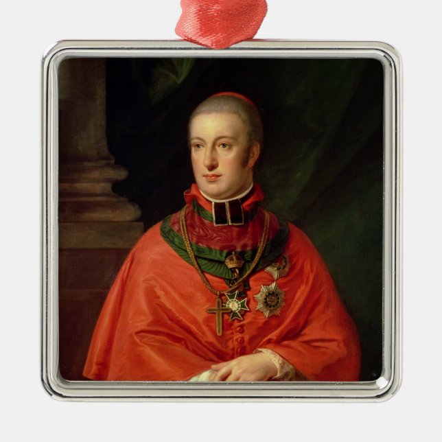 Rudolf av Habsburg Julgransprydnad Metall (Framsidan)