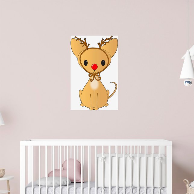 Rudolf Chihuahua Poster (Skapare uppladdad)