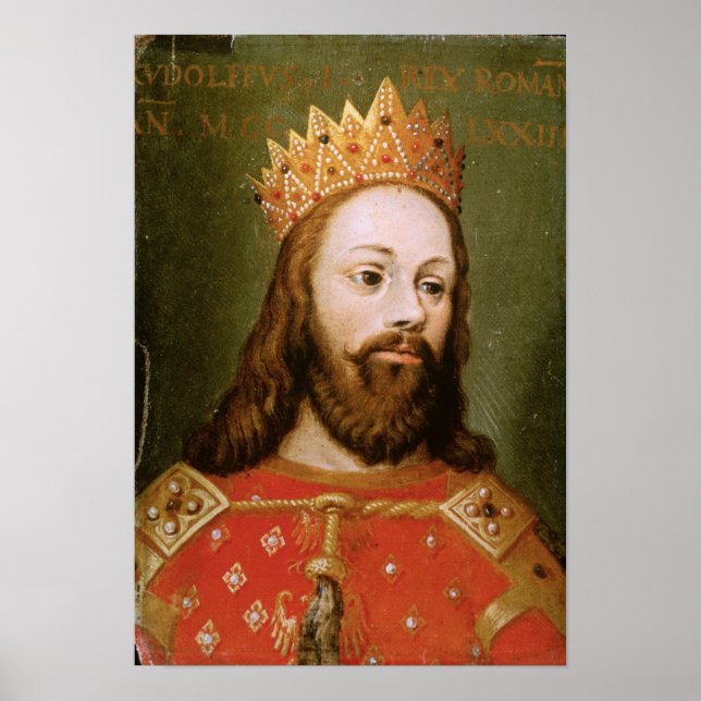 Rudolf I Heliga Roman Emperor Poster (Framsidan)