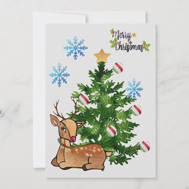 Rudolf julkort (Framsida)