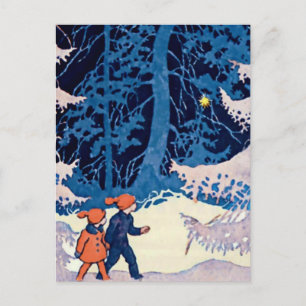 Rudolf Koivu “Bror och syster” Vykort