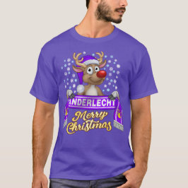 Rudolf met FanSjaal Anderlecht T Shirt
