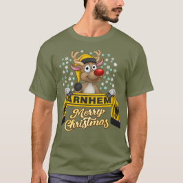 Rudolf met FanSjaal Arnhem T Shirt