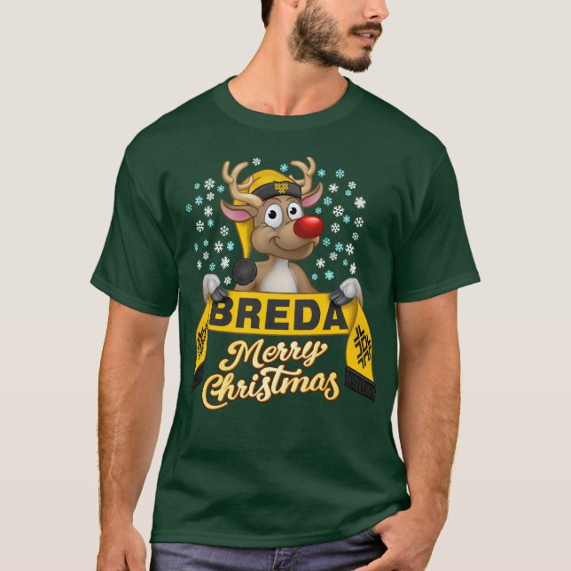 Rudolf met FanSjaal Breda T Shirt (Framsida)
