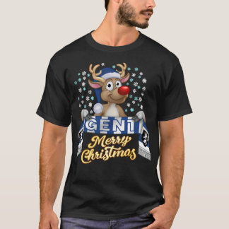 Rudolf met FanSjaal Gent T Shirt