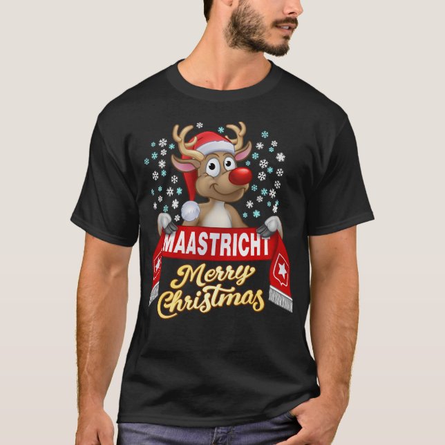 Rudolf met FanSjaal Maastricht T Shirt (Framsida)