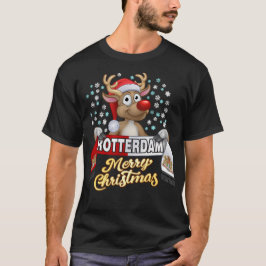 Rudolf met FanSjaal Rotterdam T Shirt