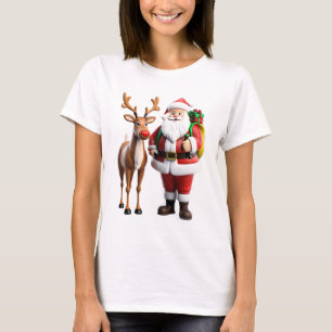 Rudolf, rödnosrenar t shirt