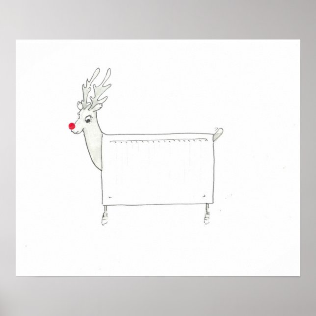 Rudolf the Red Nged Radiator Poster (Framsidan)