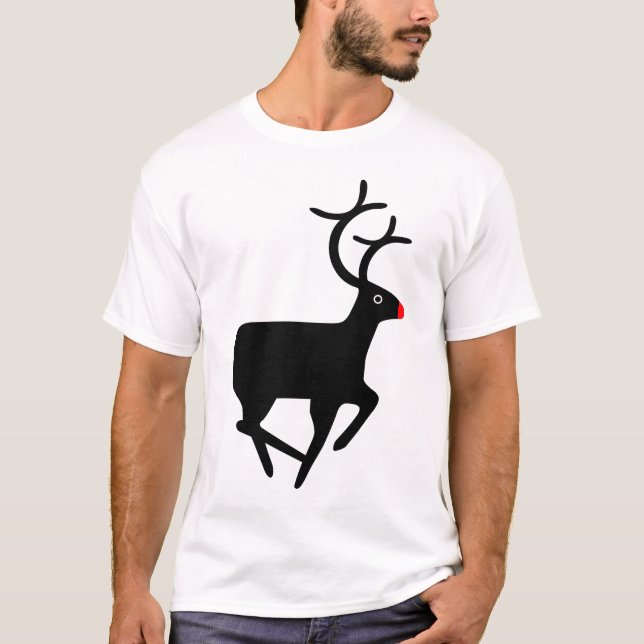 Rudolf the Red Nposed Reindeer Tee (Framsida)