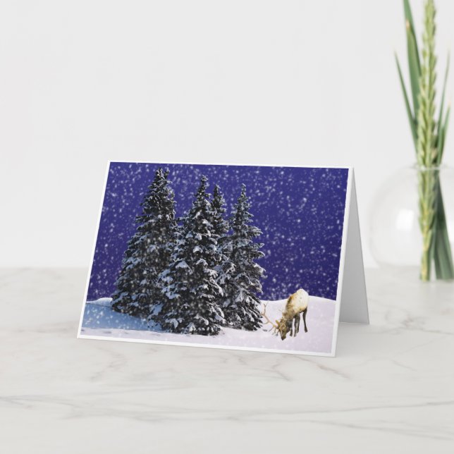 Rudolf the Reindeer Helgkort (Framsida)