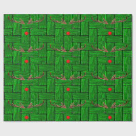Rudolph 4 Wrapping Papper Presentpapper