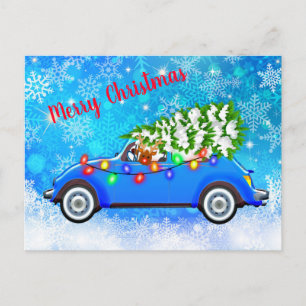 Rudolph Driving Helg Vykort