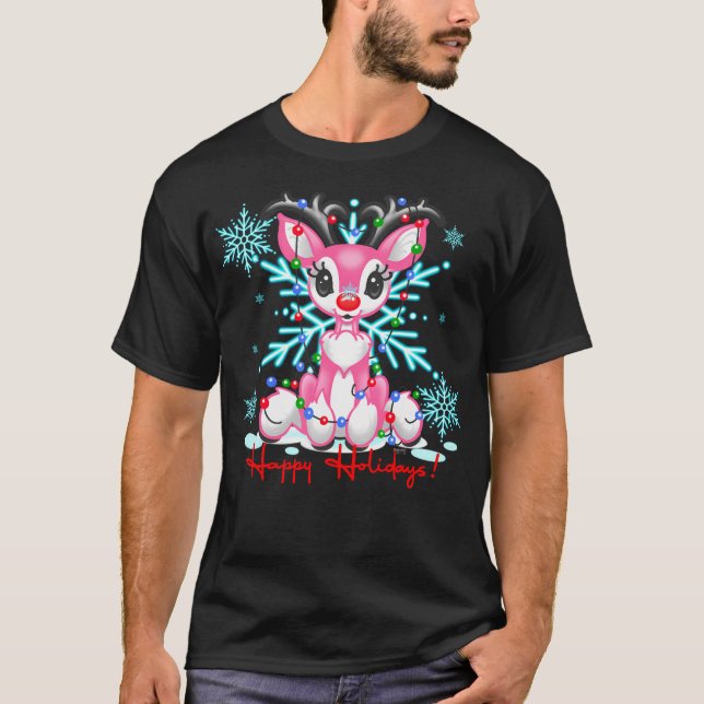 Rudolph Helgdag Mishap T Shirt (Framsida)