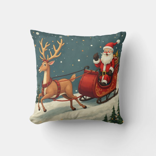Rudolph hjort cushion kudde (Framsida)