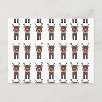 Rudolph jul Mönster.png Helg Vykort