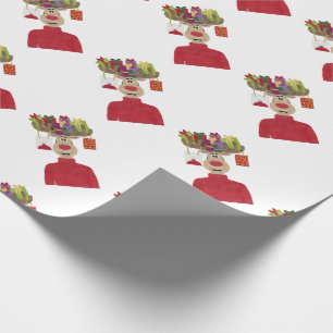 Rudolph julklappar Reindeer Presentpapper