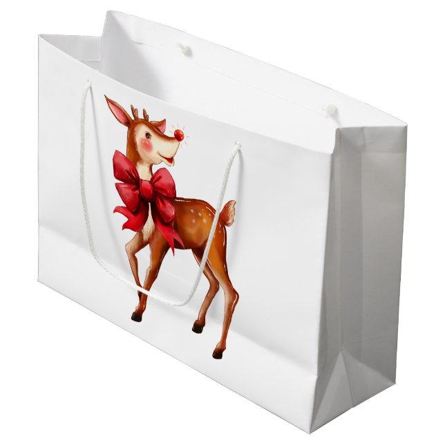 Rudolph med röda näsan ren (Framsidan Vinklad)